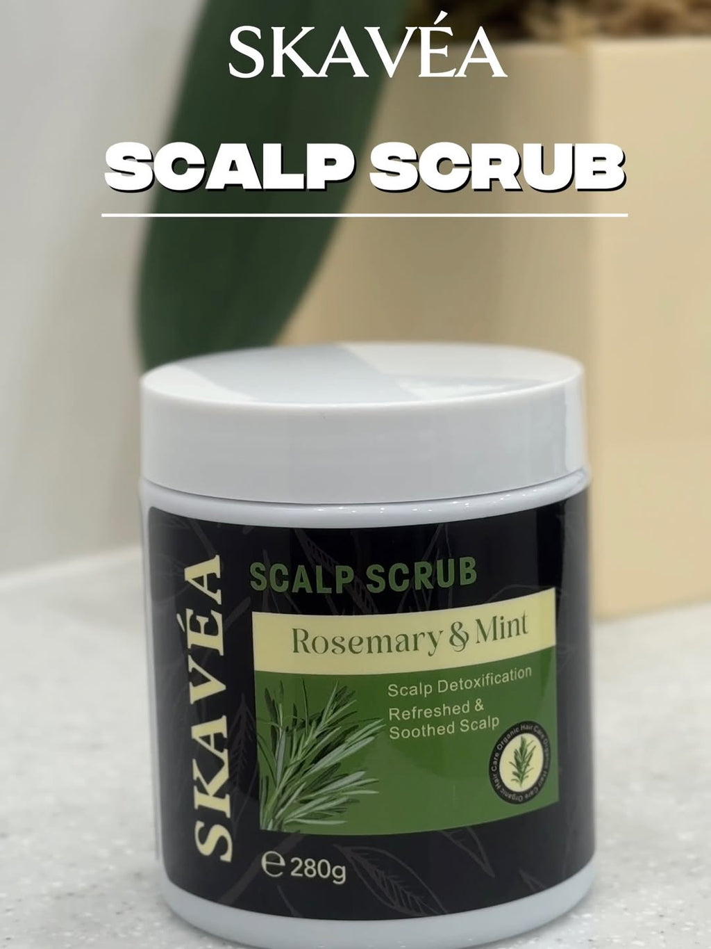 مقشر الفروة Scalp Scrub من SKAVÉA.. الحل النهائي للقشرة والدهون 😍🔥