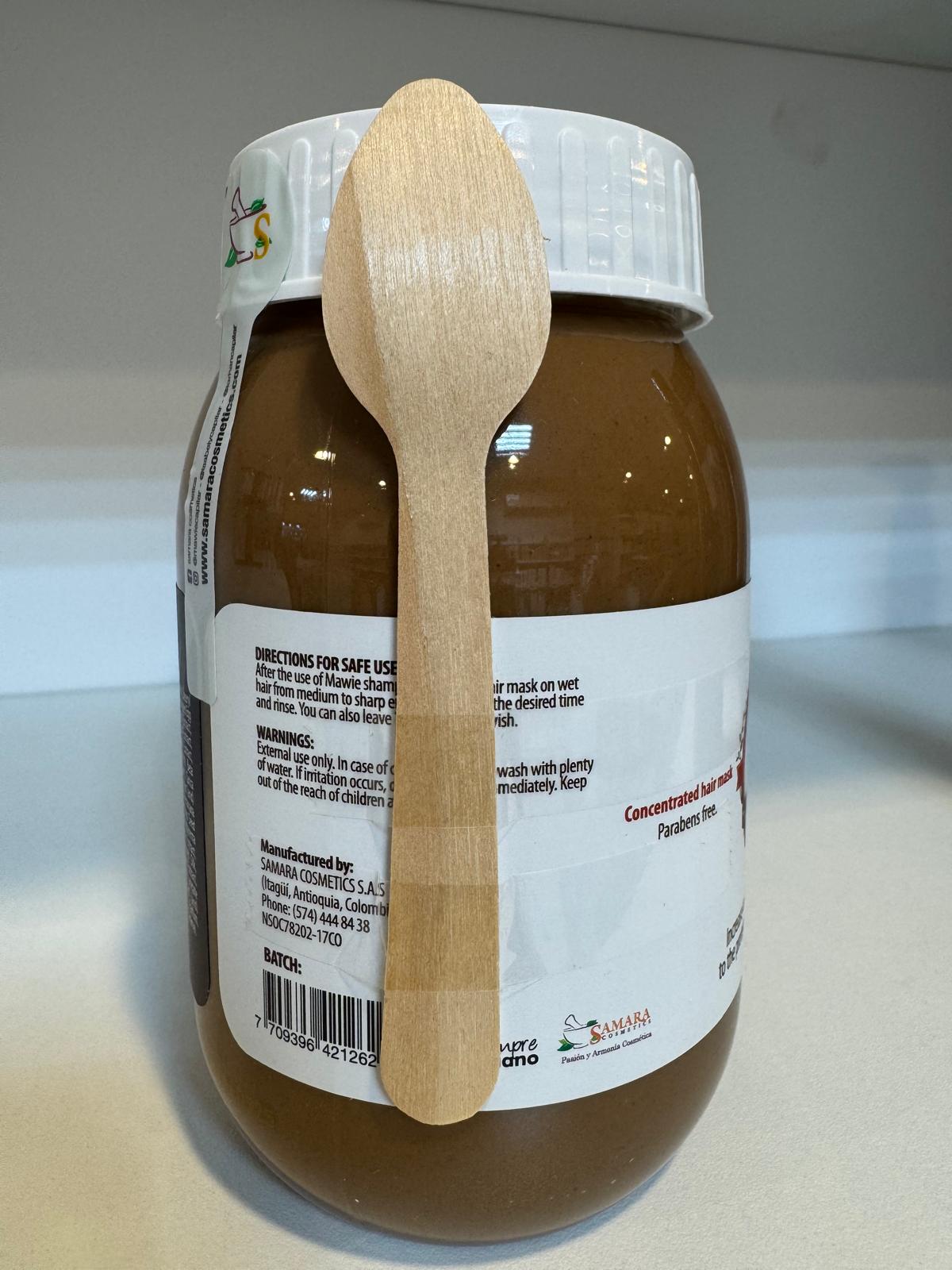 ماسك الشوكولاتة من "ماوي" – خلطة السعادة والترطيب العميق لشعرك (500 مل)