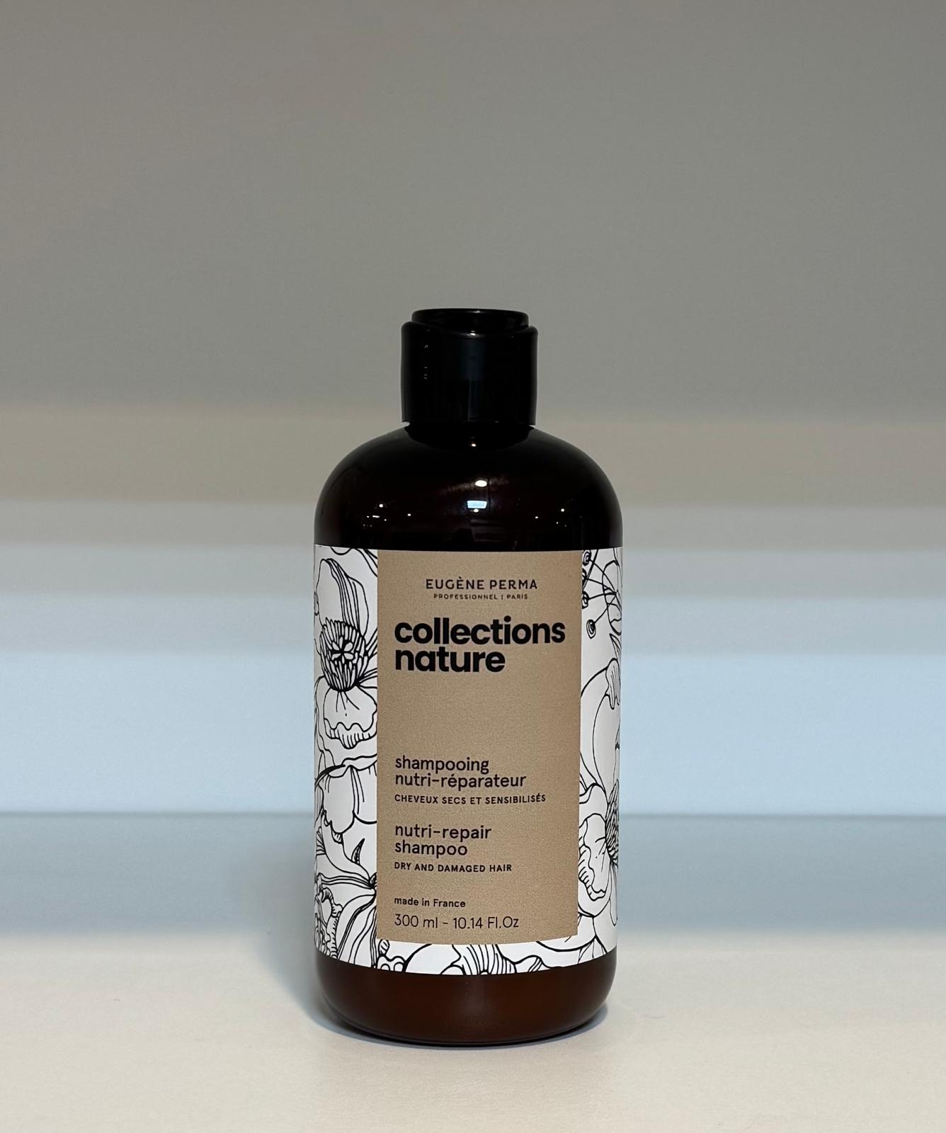 شامبو Collections Nature المغذي والمُرمم – للعناية الاحترافية بالشعر الجاف والتالف (300 مل)