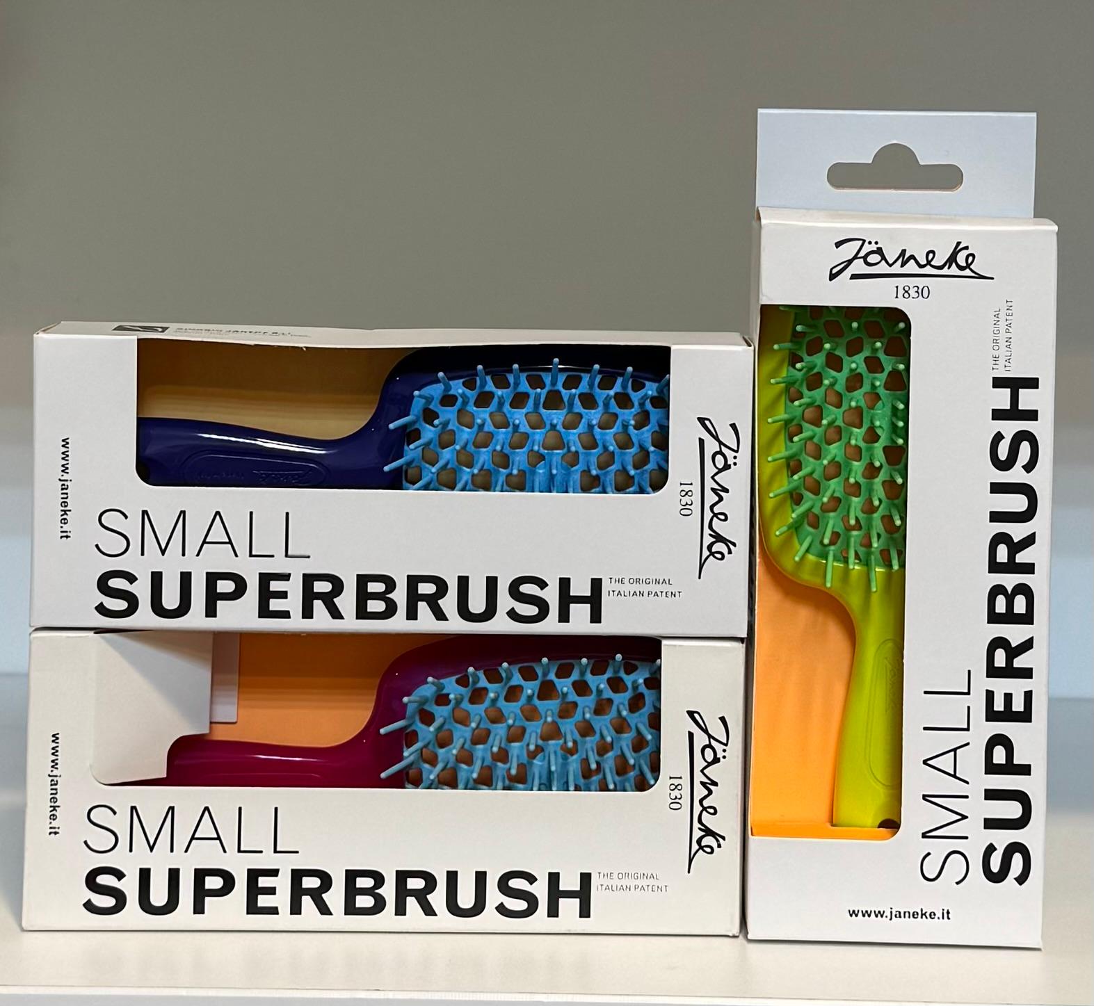 فرشاة Small Superbrush الأصلية من Jäneke – فك تشابك احترافي في حجم مثالي للشنطة والسفر