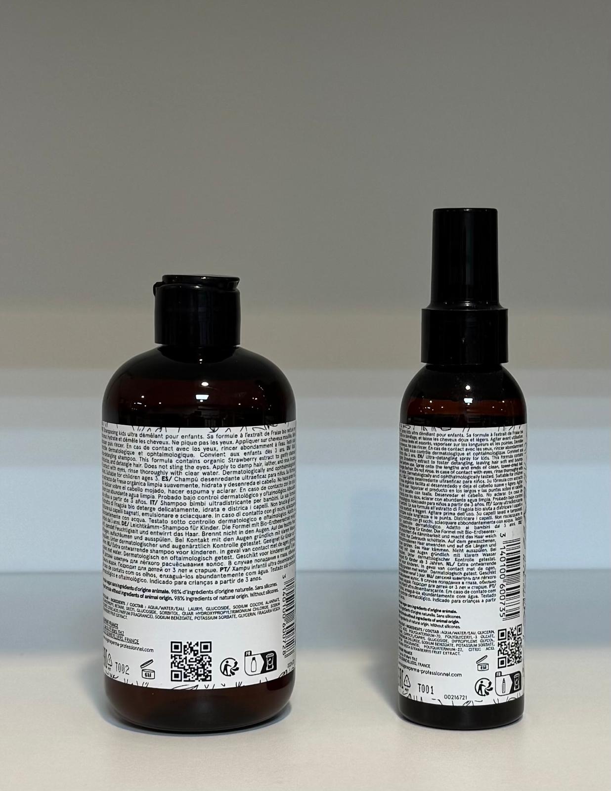 مجموعة Collections Nature للأطفال – شامبو وبخاخ فك التشابك الطبيعي (صناعة فرنسية)